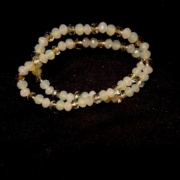 Crystal clear and silver bracelet - Picture 1 of 1